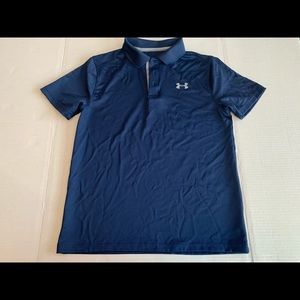 Boys under armour polo shirt